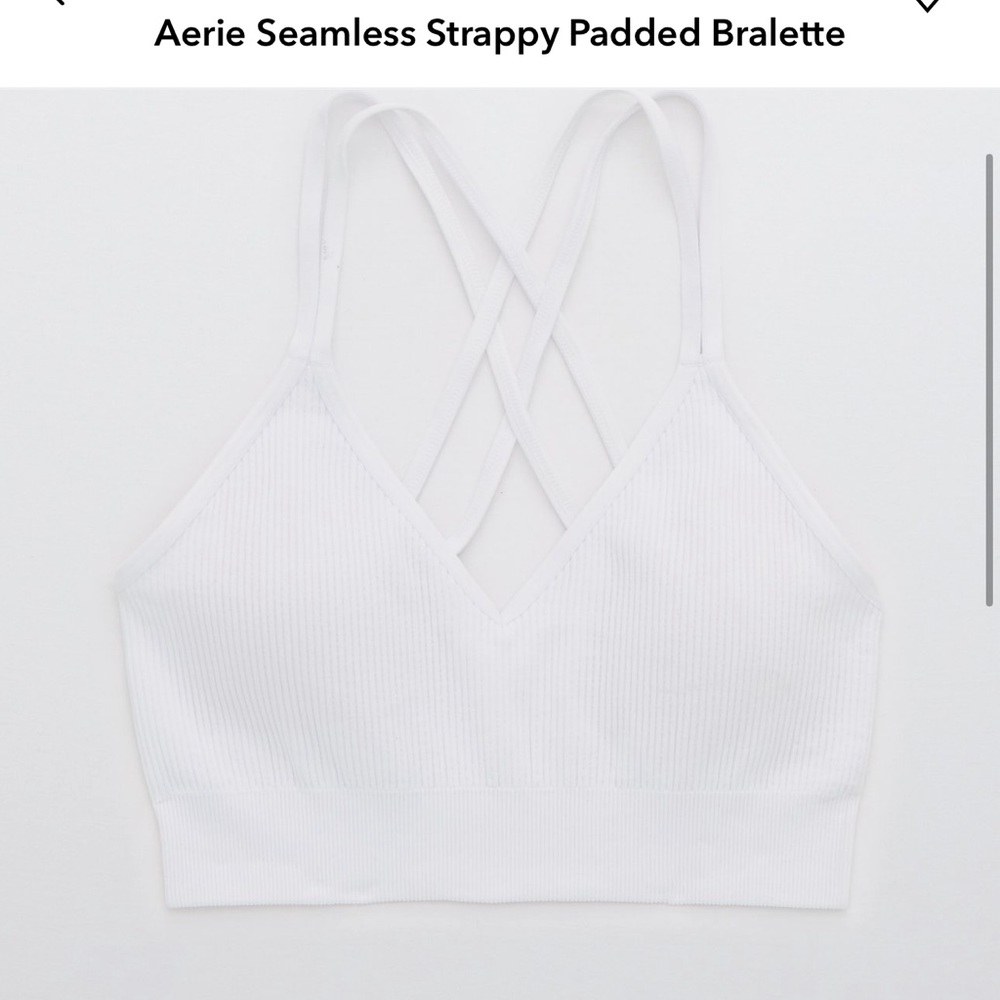 NWT Aerie by American Eagle Seamless Padded Strappy Bralette in 3 sizes